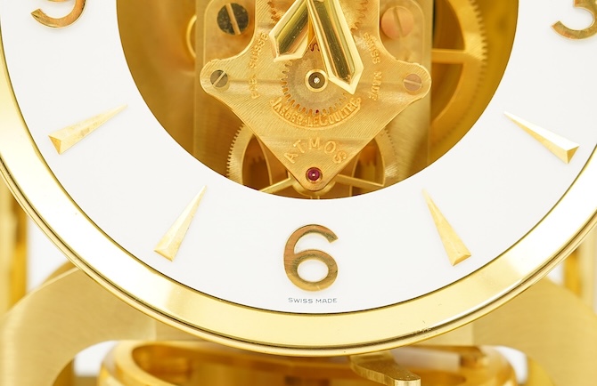 A Jaeger-LeCoultre Atmos clock